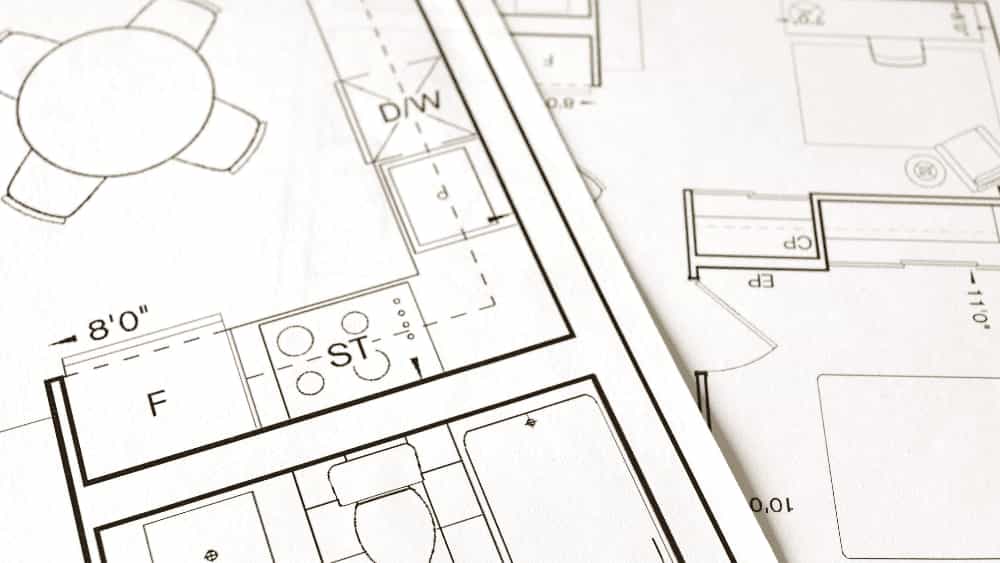 a blueprint for a new home