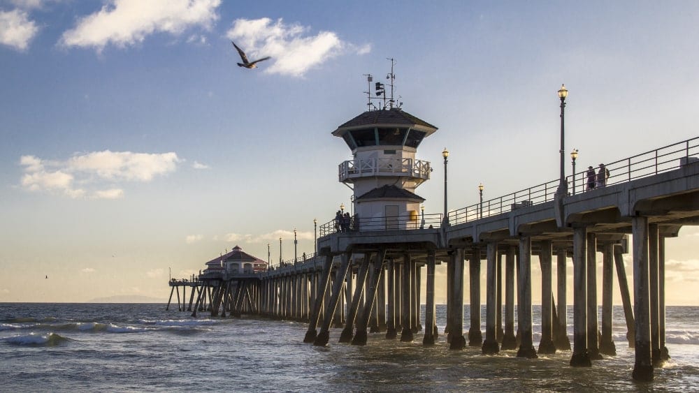 Huntington Beach Pier, Orange County, California