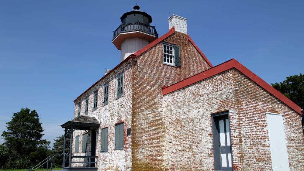 East Point Lighthouse in Cumberland County, New Jersey.