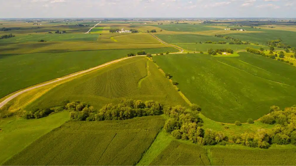 beautiful Iowa farmland